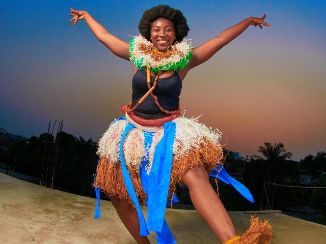 Afrobeats dancer